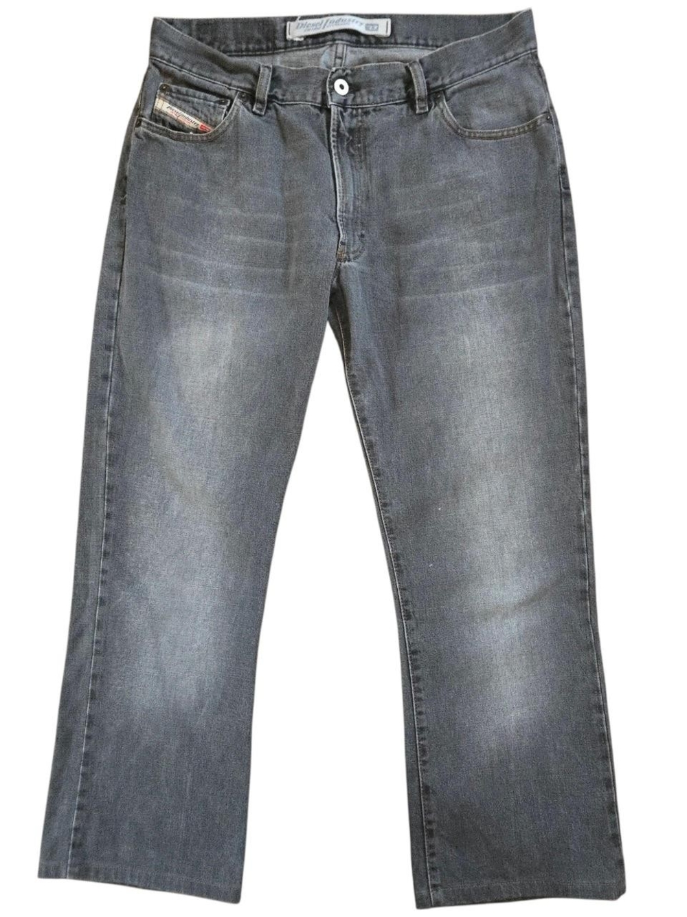 Vintage Gray Diesel Industry Jeans - 33x27